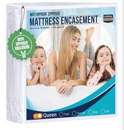 Queen waterproof mattresses cover