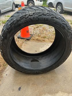 26" AMP Terrain Attack M/T (Mud Terrain) heavy-duty light truck tire