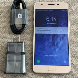 Samsung Galaxy J3,  Factory Unlocked,  Excellent Condition. Like New 