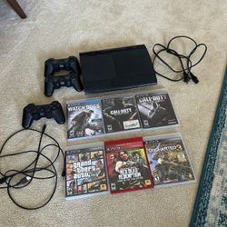 PS3 Console And Games