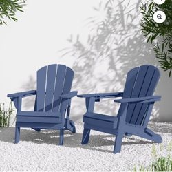  Adirondack Chair,HDPE All-Weather Patio Chairs Outdoor with Cup Holder, Lawn Chair with Weather Resistant for Outside Deck Lawn Garden, Weigh