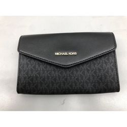 Michael Kors Leather Canvas Signature