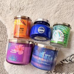 bath & body works candles 