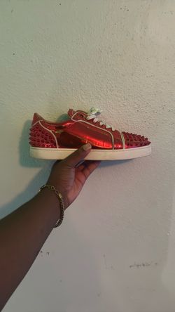 Christian Louboutin Spiked Low-Top Sneakers
