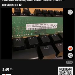 SK Hynix DDRR4 8GB RAM