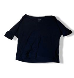 Women’s Just My Size Brand Basic Black Shirt Size 2X