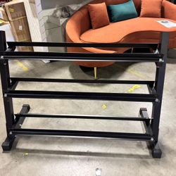 Dumbbell Rack for Home Gym – 3 Tier Adjustable Weight Rack for Dumbbells  $100