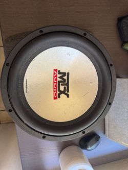 MTX Audio 12” Thunder 7500 Subwoofer