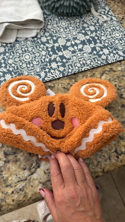 Gingerbread Mickey beenie