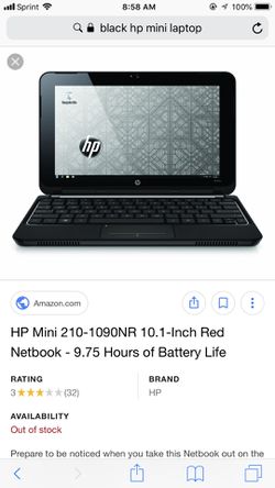 Hp mini laptop