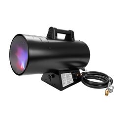 125,000 BTU Propane Torpedo Heater – Forced-Air Garage, Shop & Jobsite Heat
