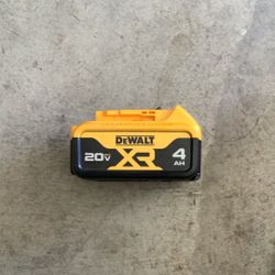 DEWALT 20v 4.0ah XR Li-ion Battery 