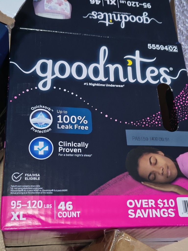 GOODNITES XL PULL UPS