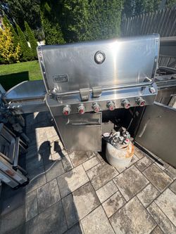 Weber summit propane grill barbecue