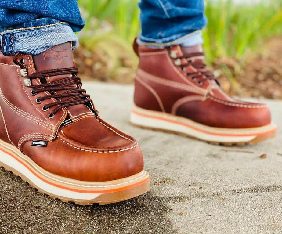 Botas de Piel De México Cómodas Para Trabajar