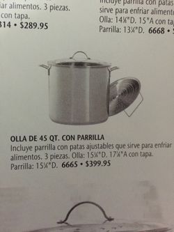 Olla princess house de 45 qt.es la mas grande que biene for Sale in Los  Angeles, CA - OfferUp