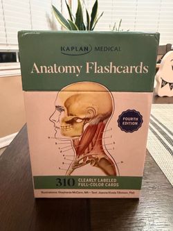 Anatomy Flash cards 4th edition