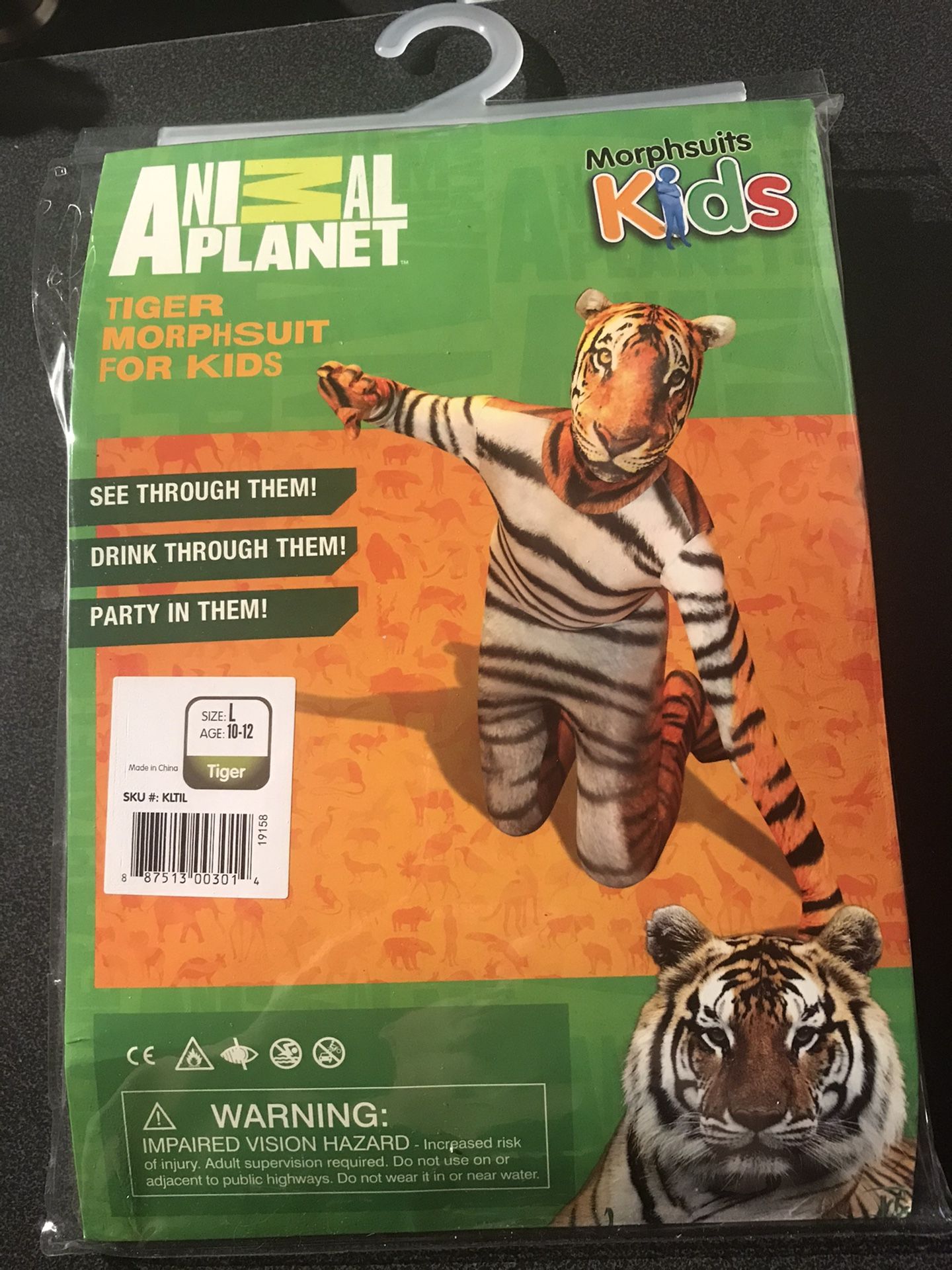 Morphsuit tiger
