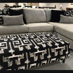 Ravenstone Sectional Couch Sofa With Chaise 👉 Living Room ✅ Brand New💯 Best Price 👌