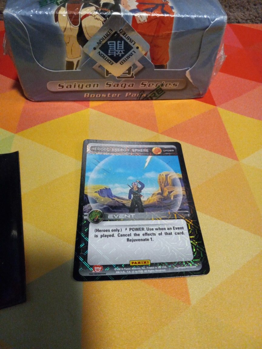 Dragon Ball Z Heroic Energy Sphere Holo/Foil Card