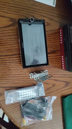 Leadfan flat screen car radio