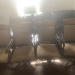 Marble Dining Room Table Set