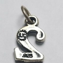 Men's Women's Sterling Silver 925 Charm  #81897