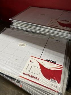 Touson Dry Erase Whiteboard with Calendar, List, and Notes