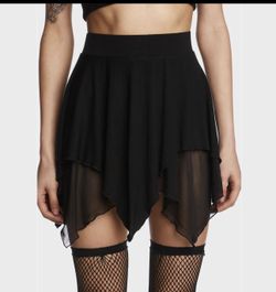 Wait For The Blackout Mini Skirt XS