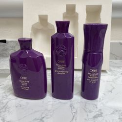 ORIBE Serene Scalp Densifying Shampoo, Conditioner, & Treatment Spray 