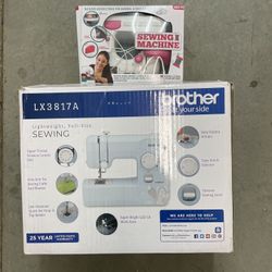 Brothers Sewing Machine W/ Mini See Machine 