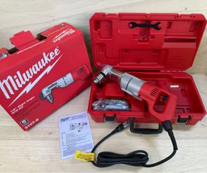 Milwaukee 7amps Corded Right Angle Drill 1/2” Kit