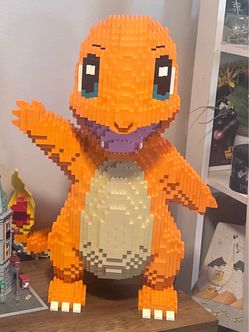 Brick Vivid Charmander complete Lego set