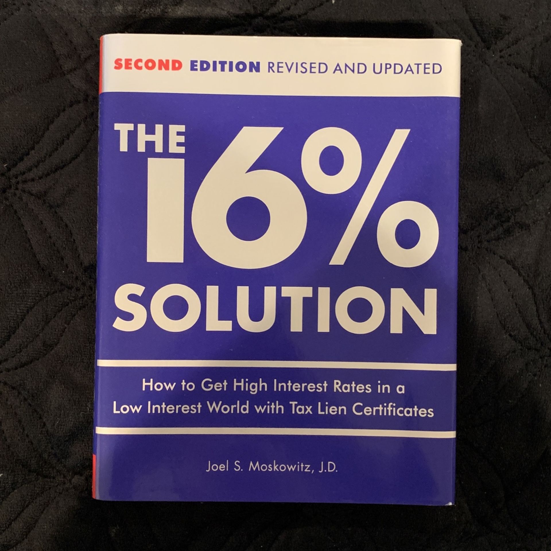 The 16% Solution By Joel S. Moskowitz
