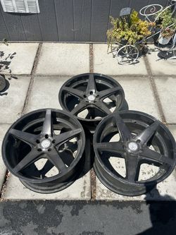 20” Staggered Bavaria Wheels