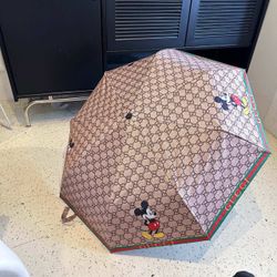 Gucci Monogram GG Print Umbrella with Box