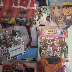 Roblox Happy Birthday Party Supplies NEW