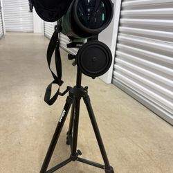 Nikon Sky & Earth RA II 15-45x60 Spotting Scope Bird Watching Telescope Kit Tripod Case