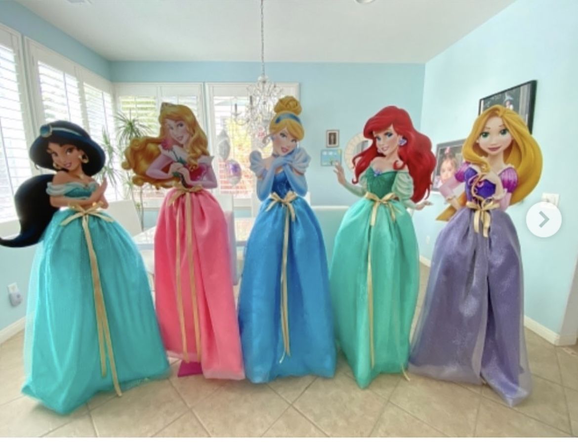 Disney Princess Cardboard Cut Outs