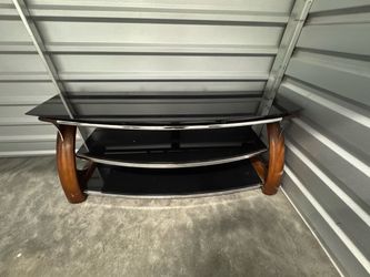 Glass Shelf TV stand