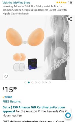 Strapless Adhesive Bra