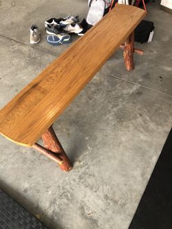 Adirondack Style Bench - Real Wood
