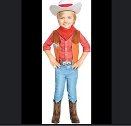 Jon Dino Ranch Toddler Costume