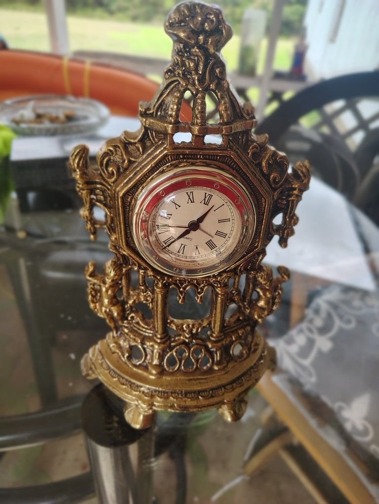 Bronze Vintage Clock