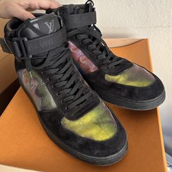 Louis Vuitton Rivoli iridescent sneakers