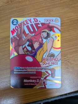Luffy Round 1 Promo Card