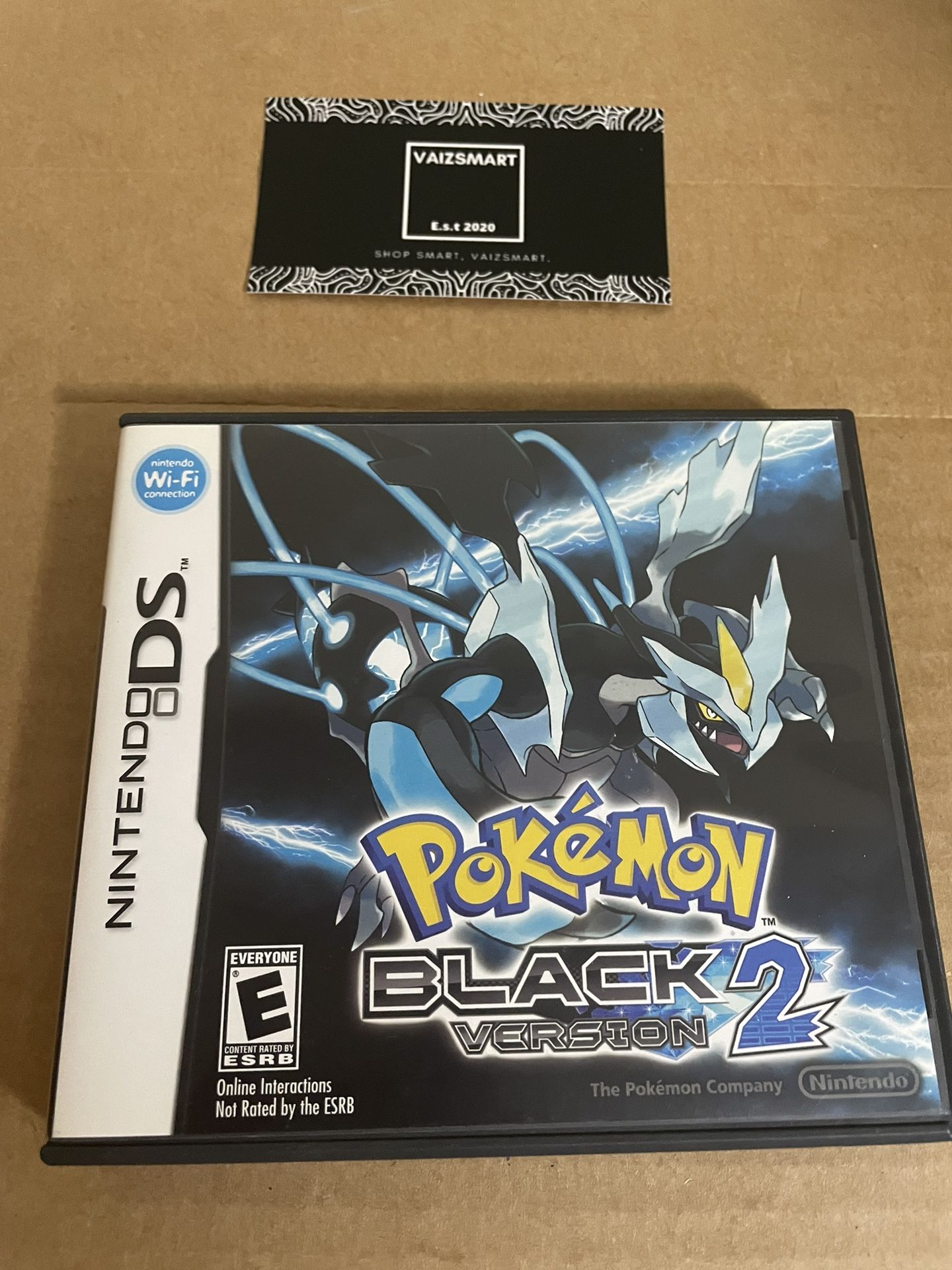 Pokémon Black Version 2 Authentic Game 