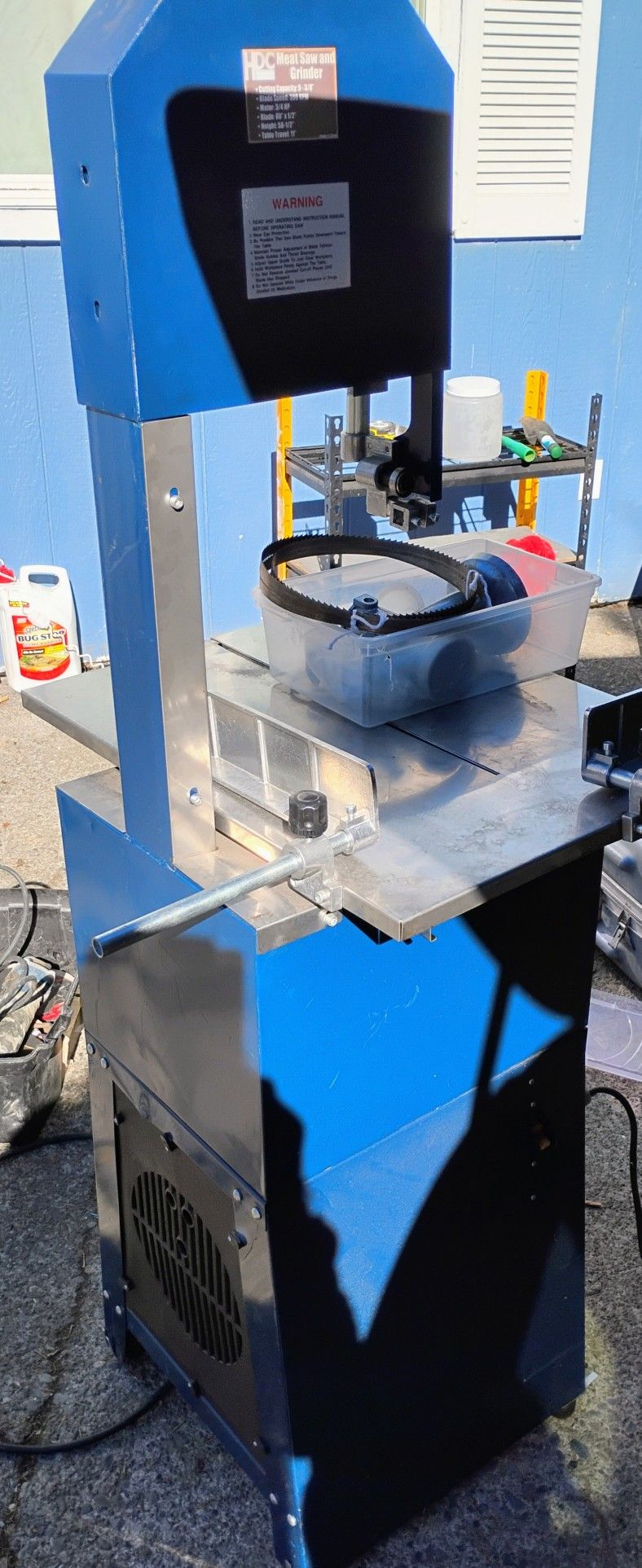 HDC Meat Saw And Grinder Like new