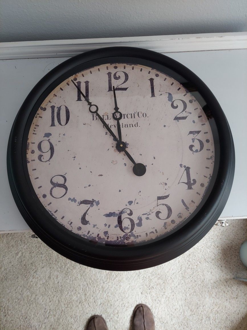 Restoration Hardware Wall Clock