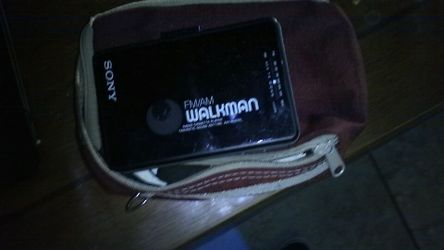 Sony radio & cassette player